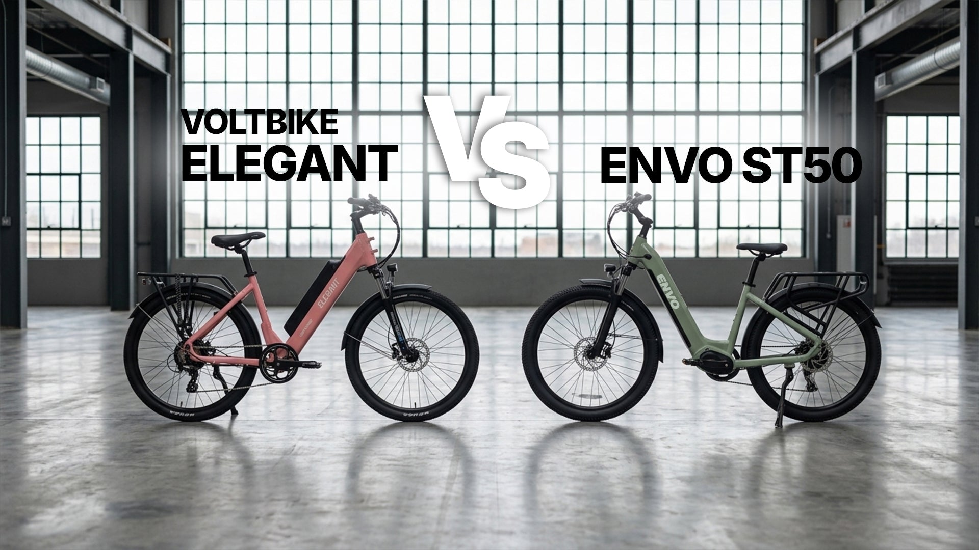 VoltBike Elegant vs ENVO ST50