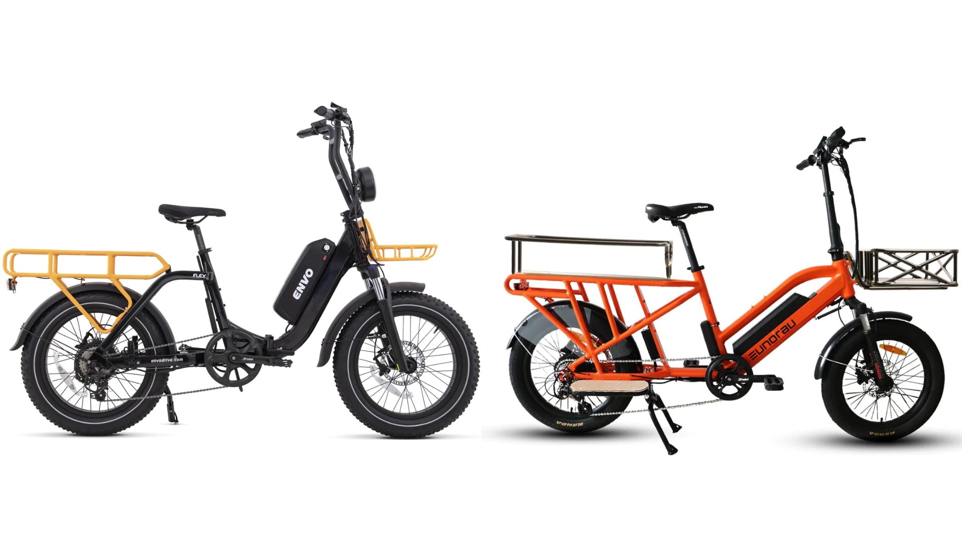 Best Cargo e-bike: ENVO Flex Overland vs Eunorau G30-CARGO