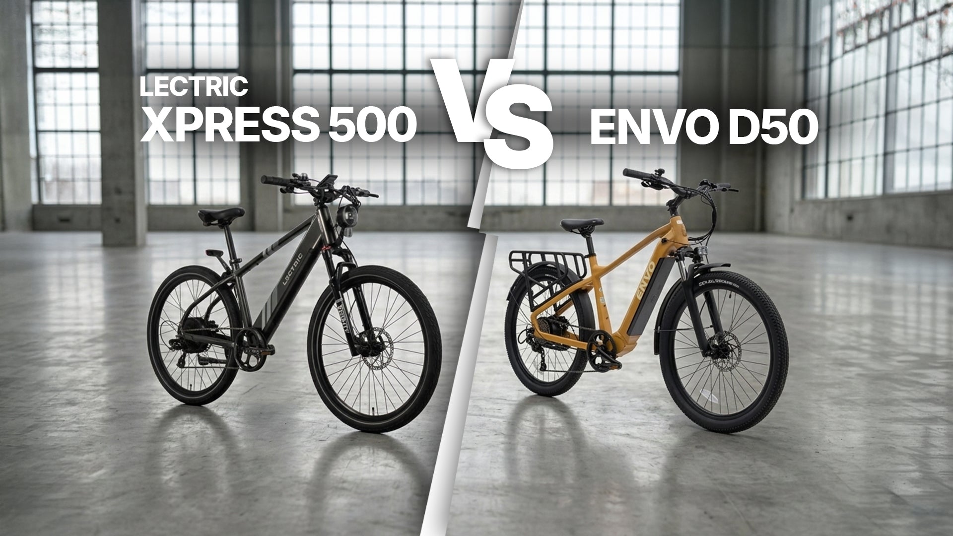 Lectric XPress 500 or ENVO D50? Full Comparison Before You Buy