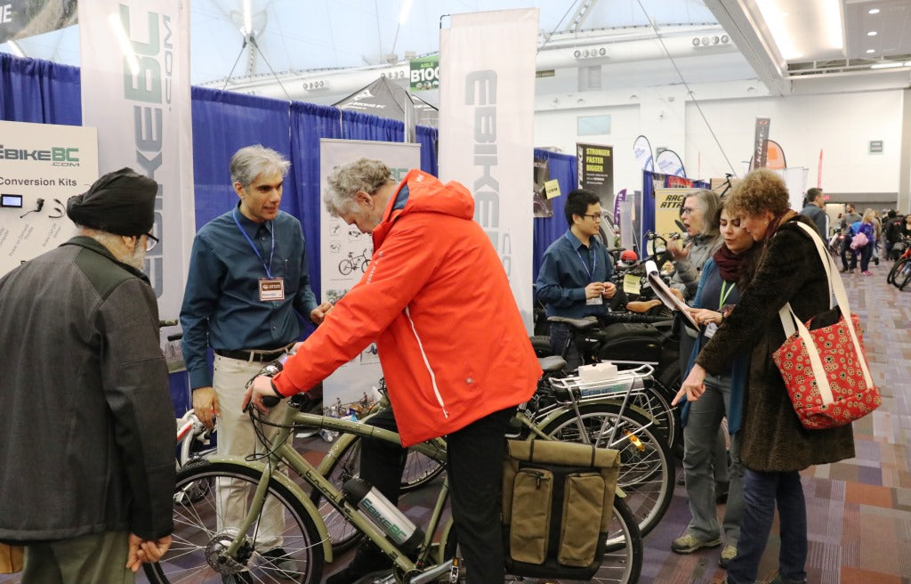 EbikeBC at Vancouver Bike Show 2018