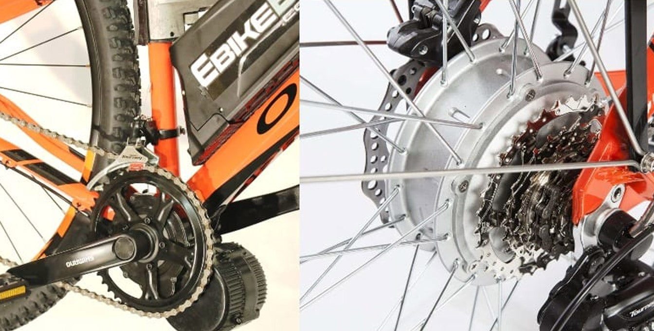 Mid-drive Vs Hub Motor in Electric Bikes
