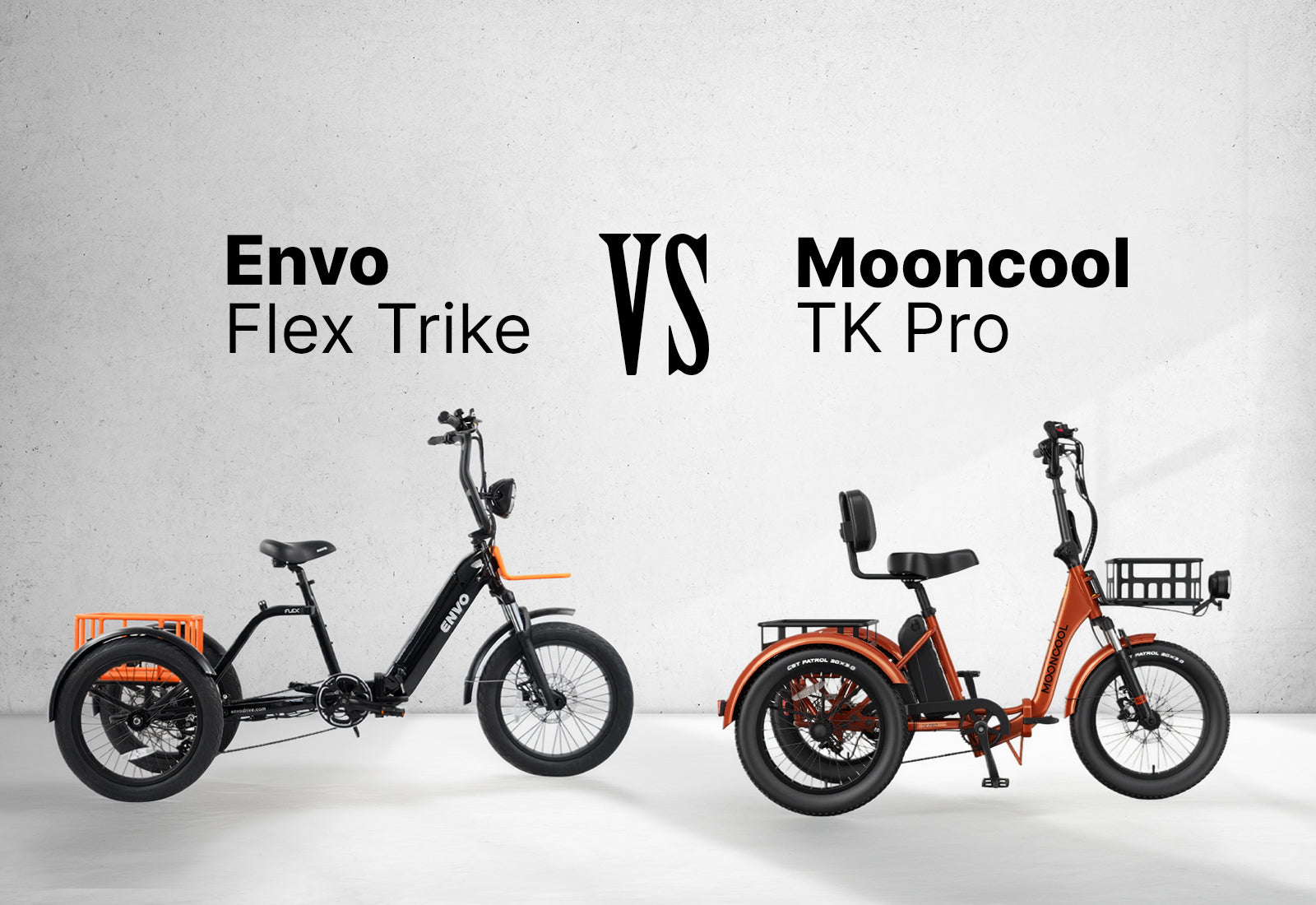 ENVO Flex Trike vs Mooncool TK Pro