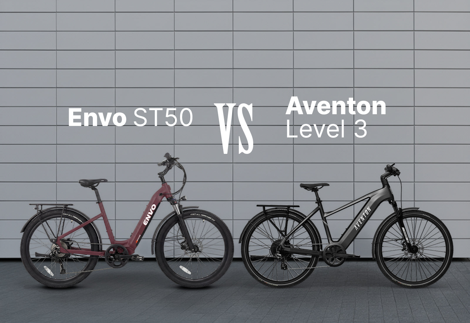 ENVO ST50 vs Aventon Level 3