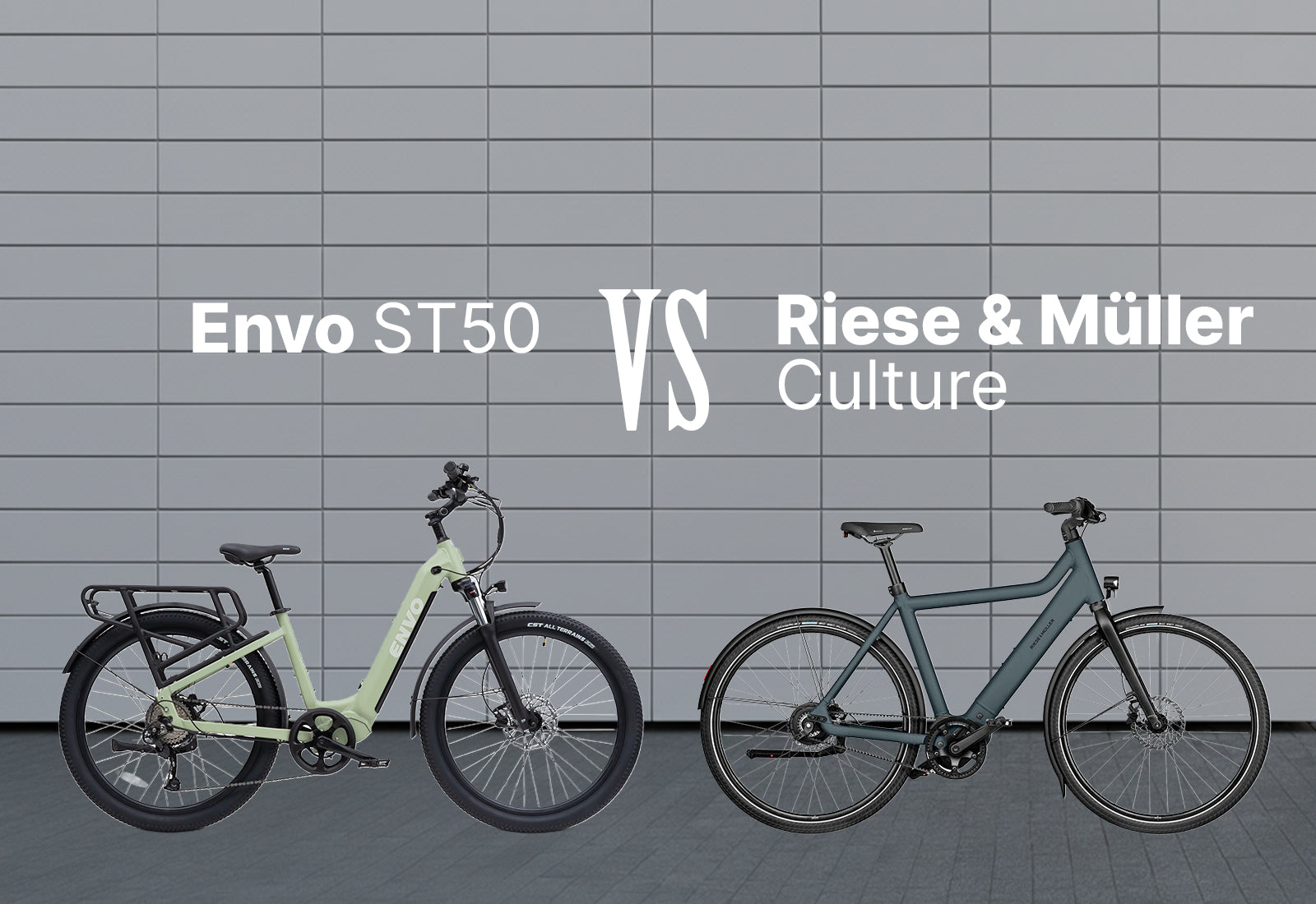 ENVO ST50 vs Riese & Müller Culture