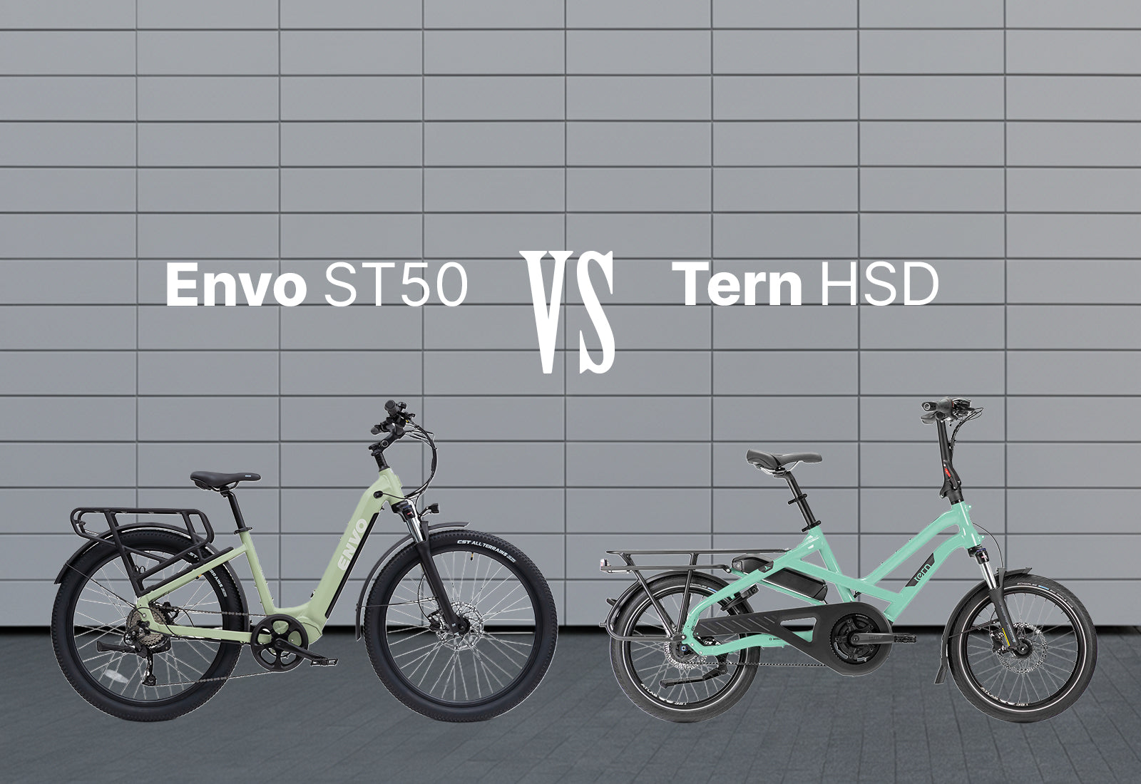ENVO ST50 vs Tern HSD