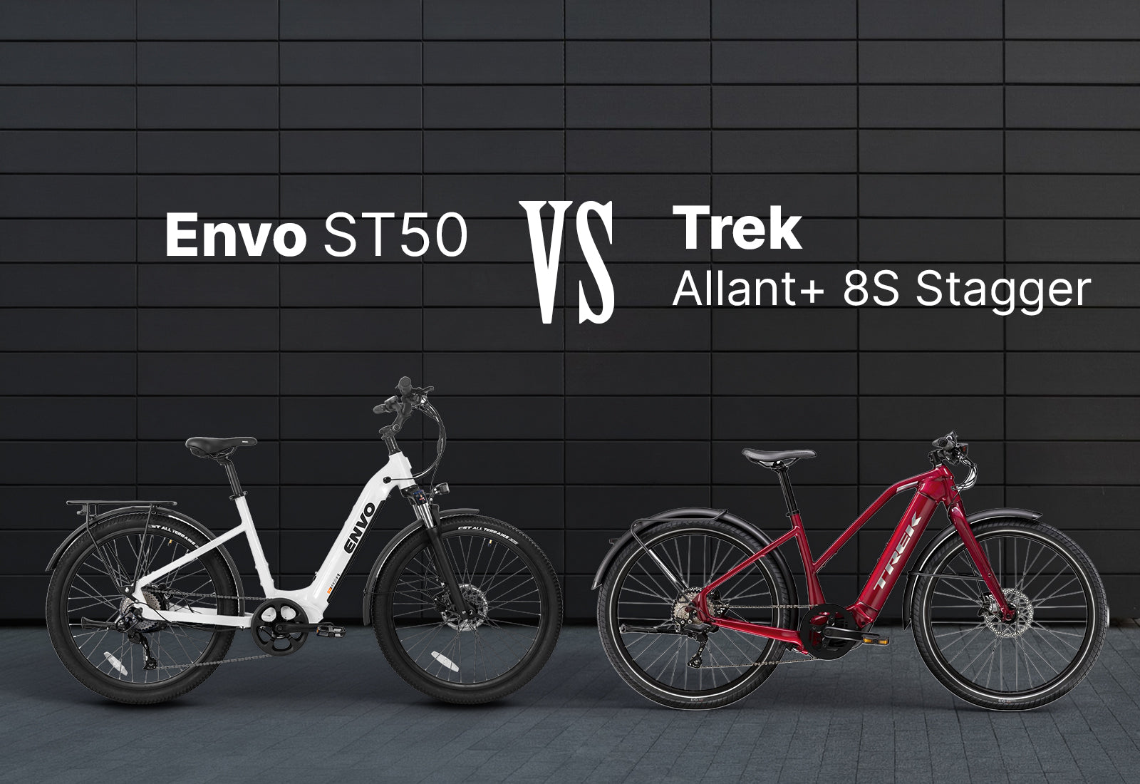 ENVO ST50 vs Trek Allant+ 8S Stagger