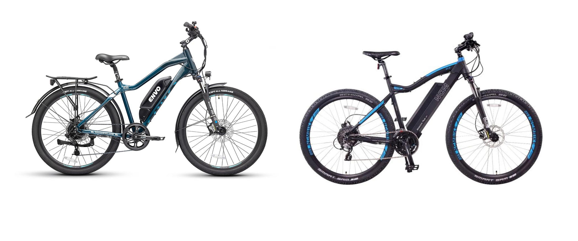 ENVO D35 Electric Bicycle Vs. NCM Moscow Plus Electric Bicycle | EBIKEBC