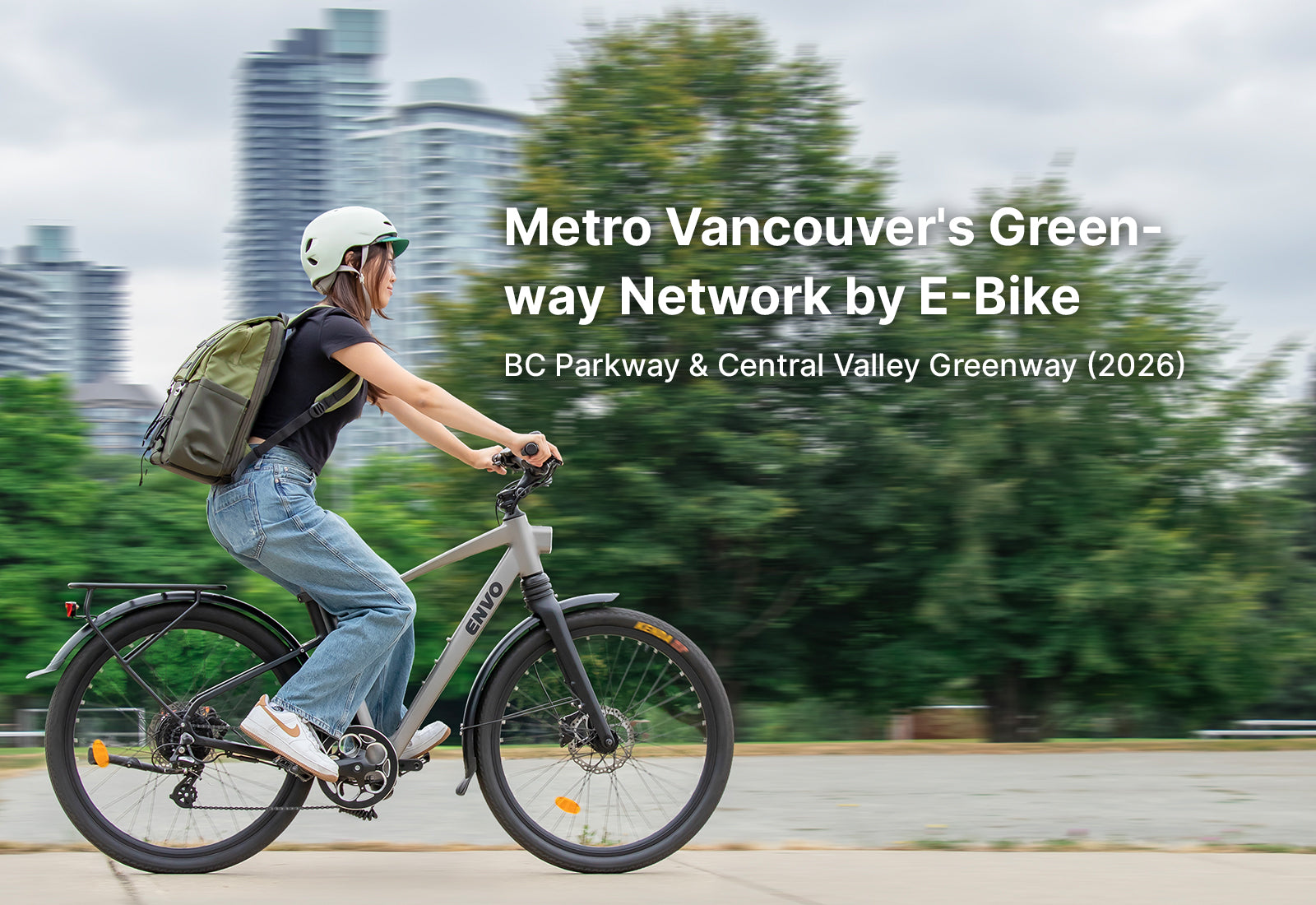 Metro Vancouver's Greenway Network by E-Bike