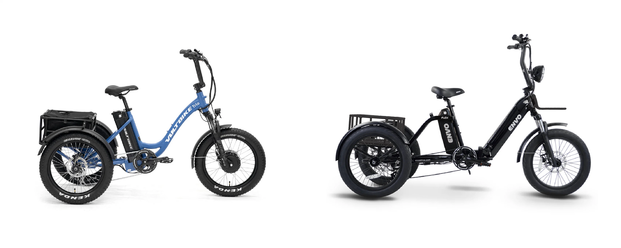 Voltbike Trio vs ENVO Flex Electric Trike: Detailed Review