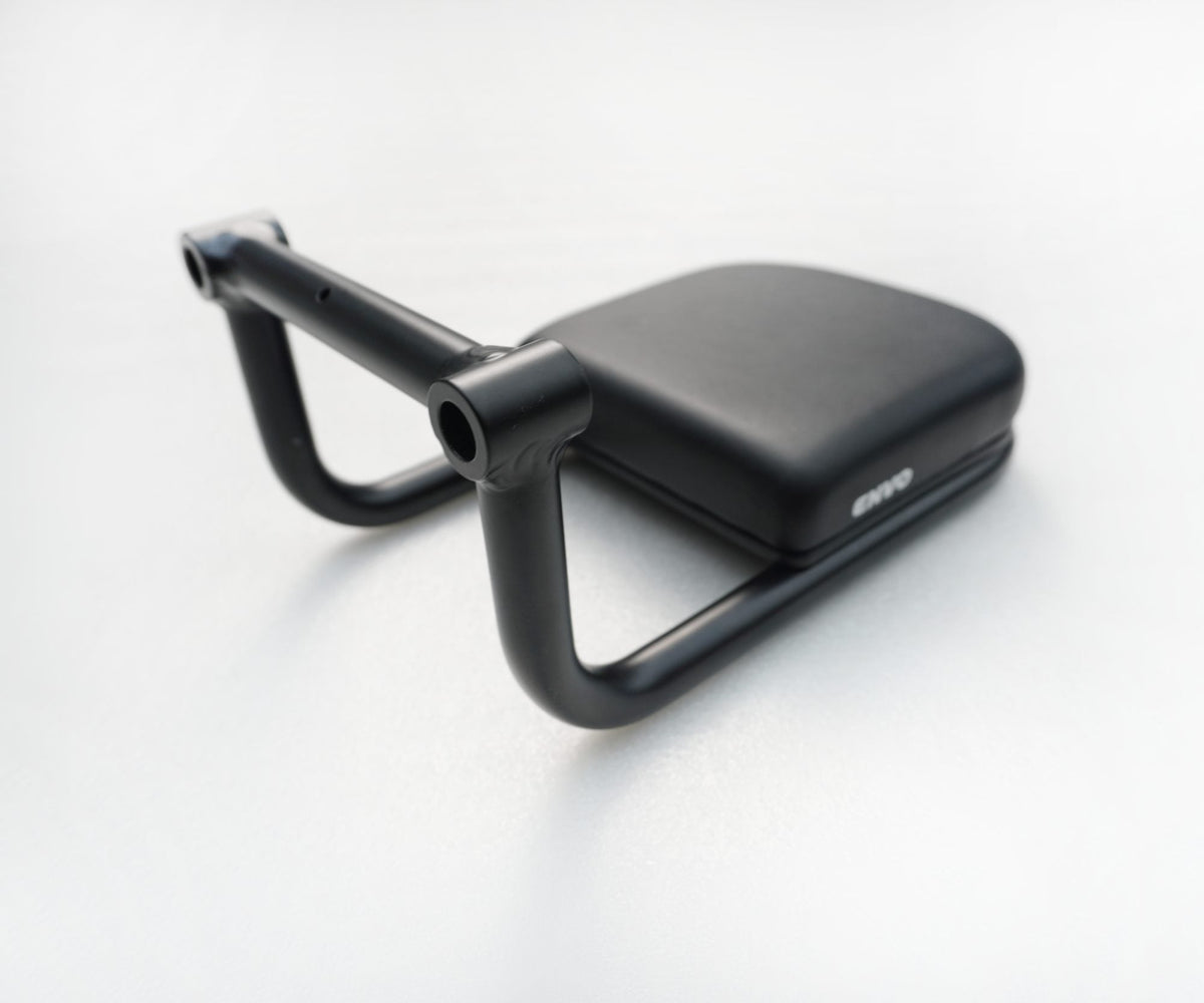 Backrest for ENVO U50, studio shot alternate angle