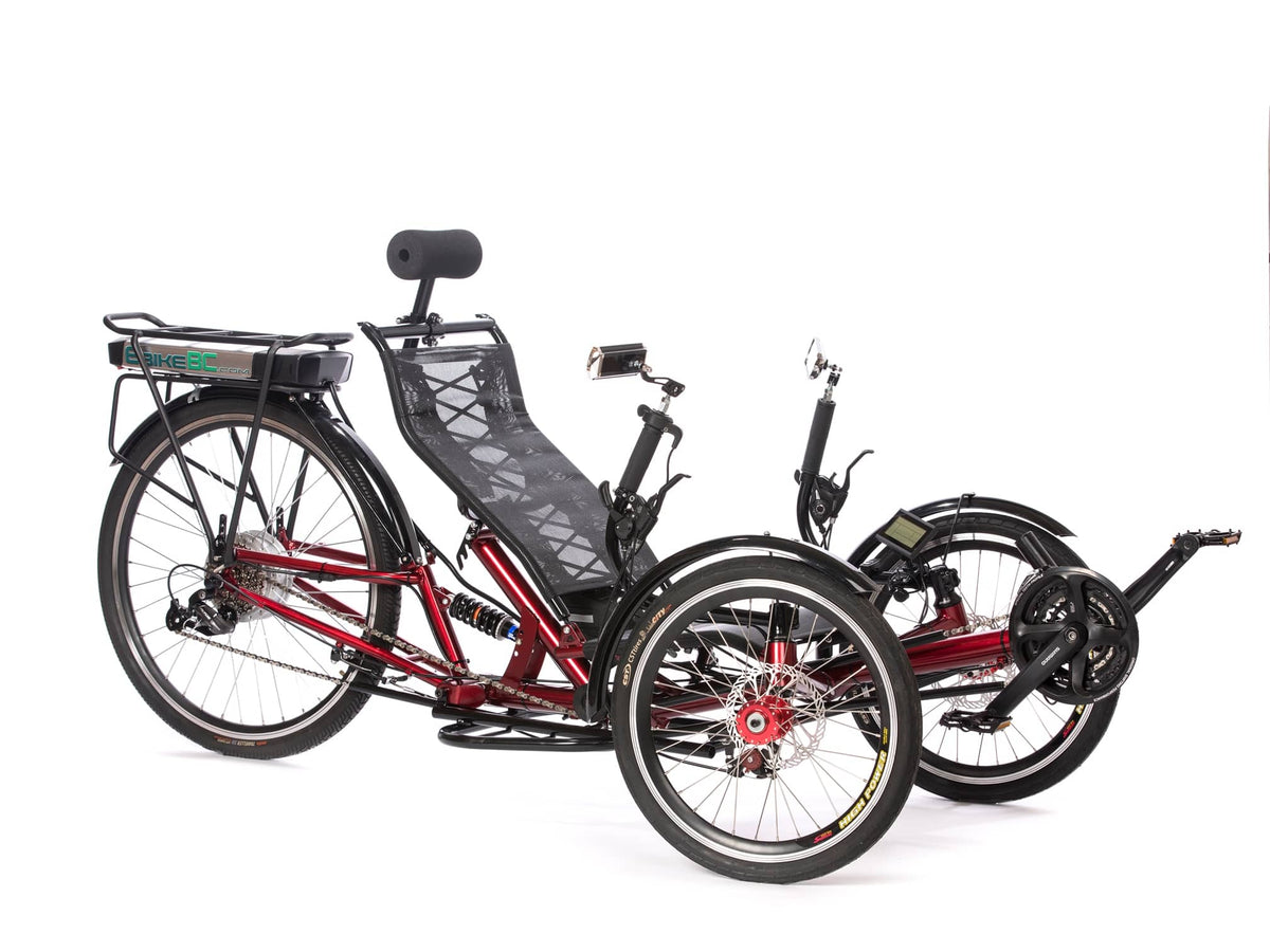 Tricycle couché électrique 26po