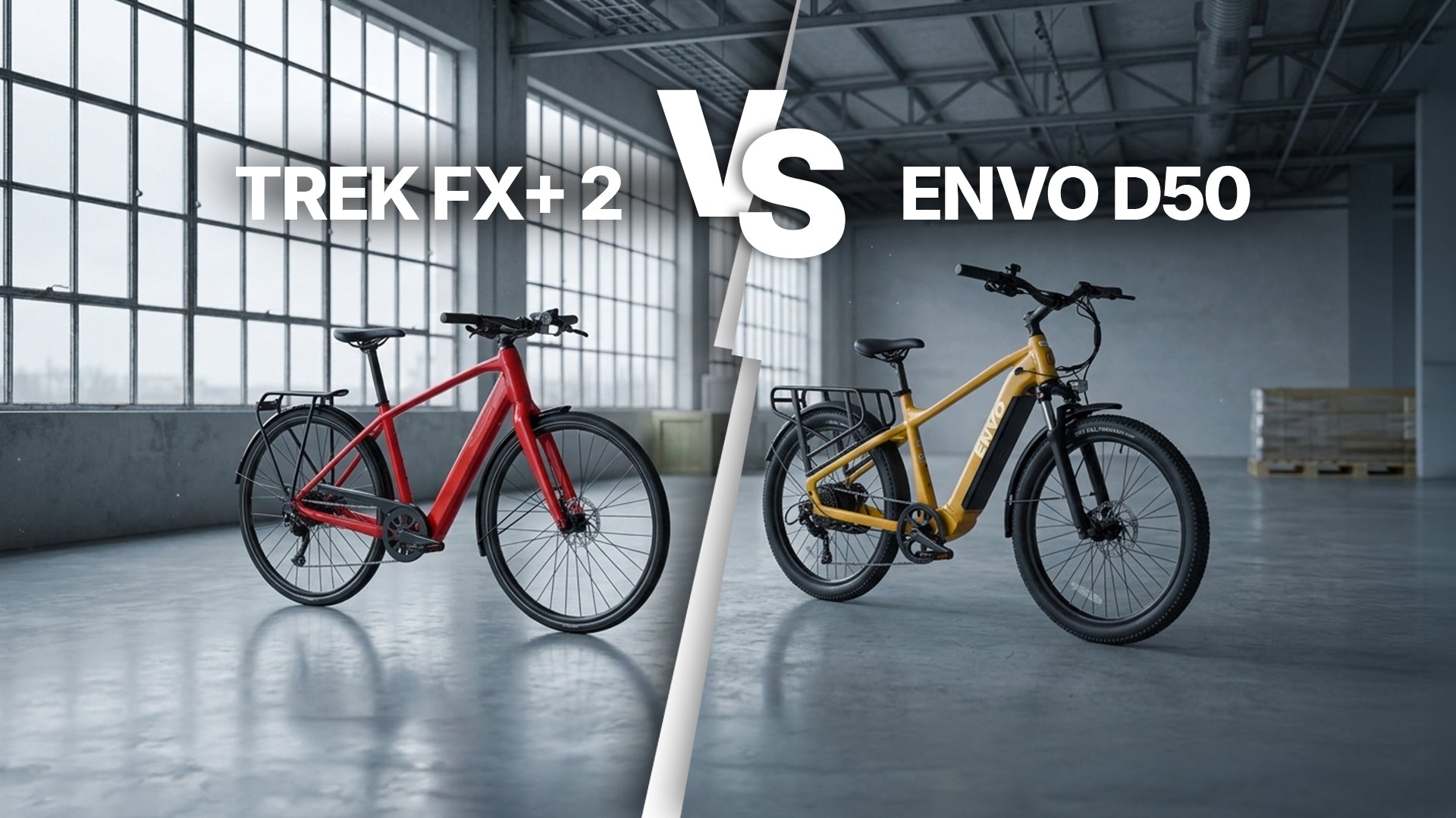 Trek FX+ 2 vs ENVO D50