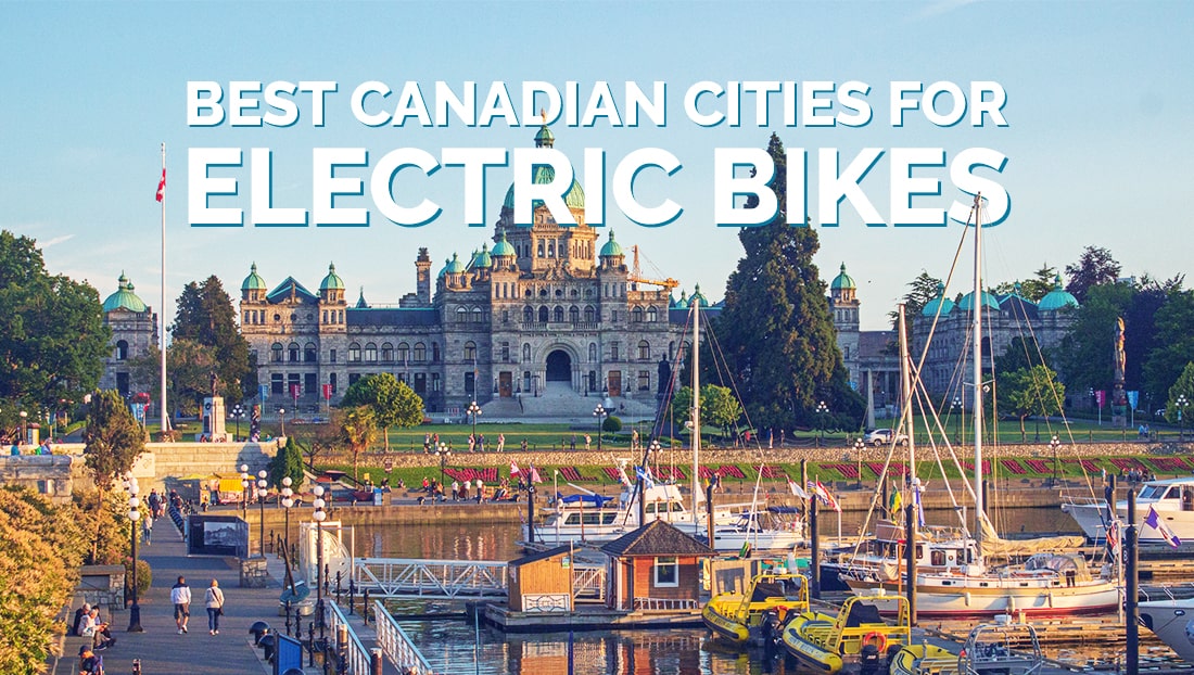 Best Canadian Cities For Electric Bicycles