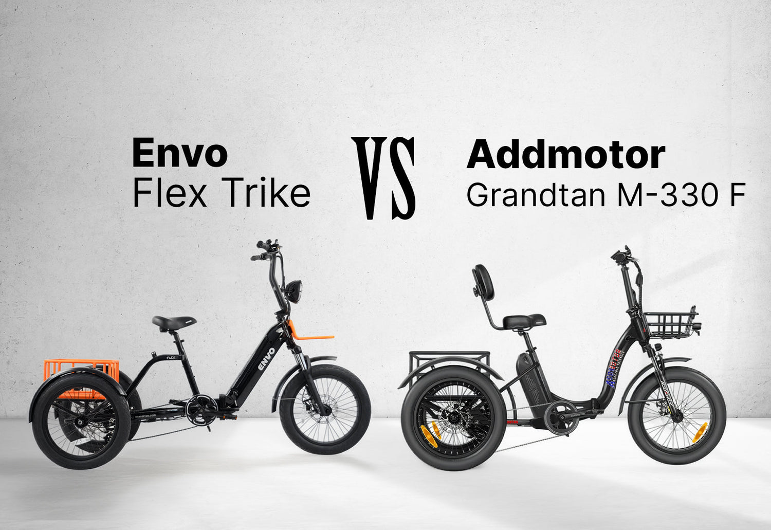 ENVO Flex Trike vs Addmotor M-330F