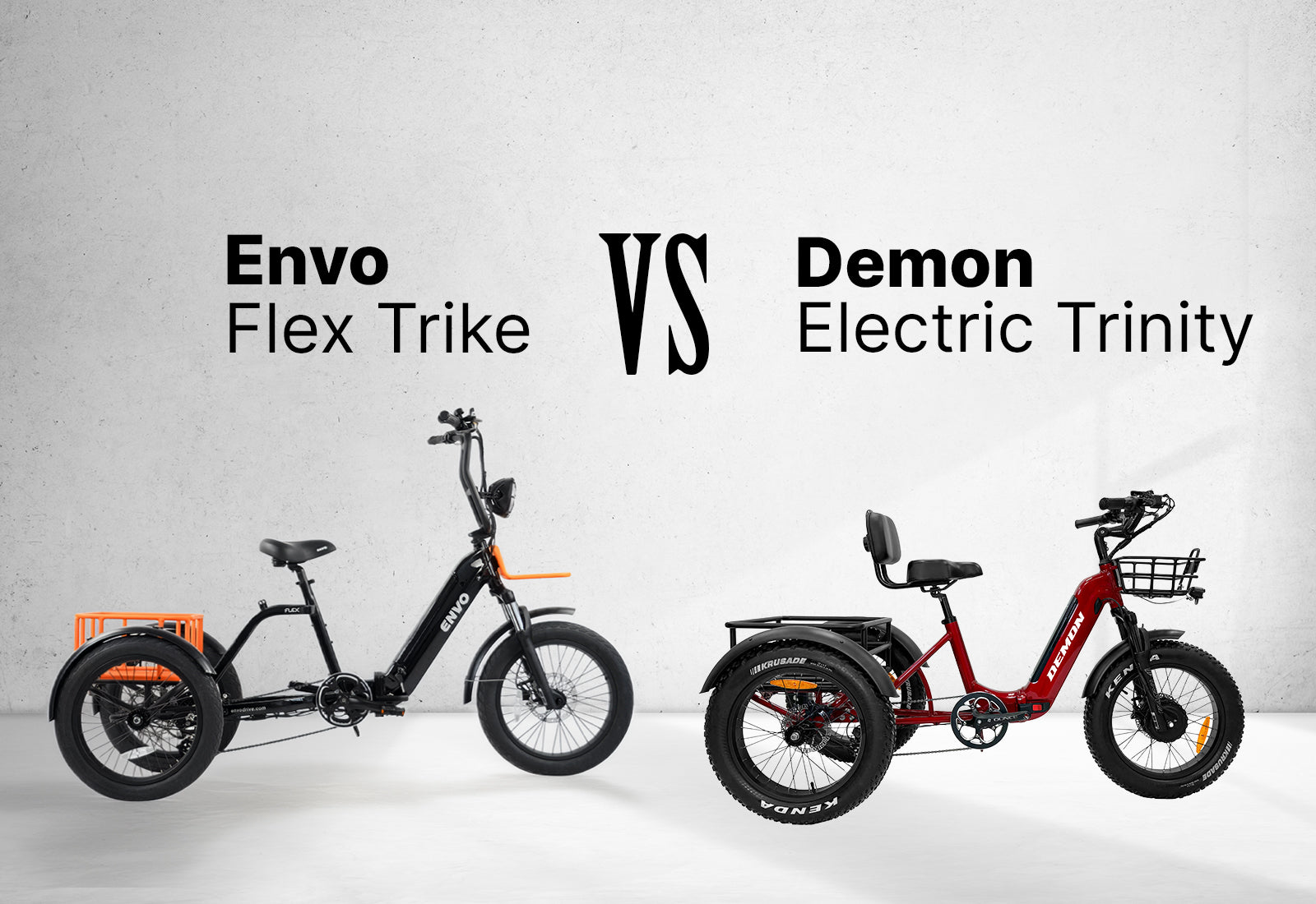 ENVO Flex Trike vs Demon Electric Trinity