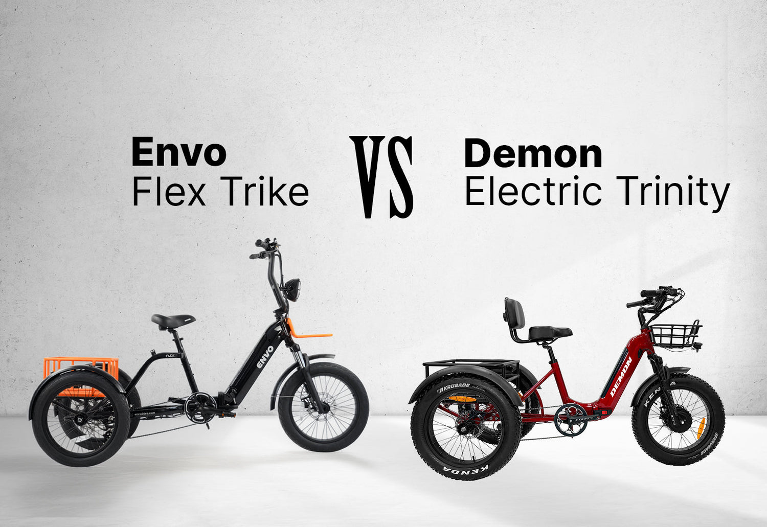 ENVO Flex Trike vs Demon Electric Trinity