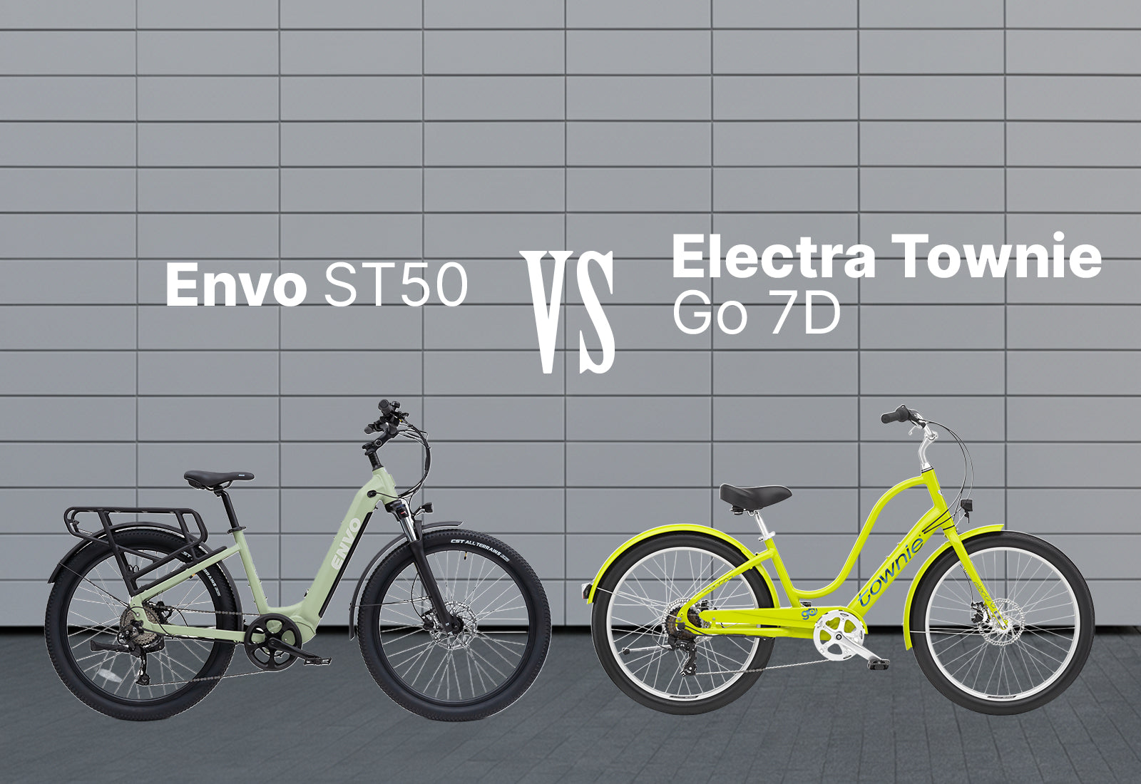 ENVO ST50 vs Electra Townie Go 7D