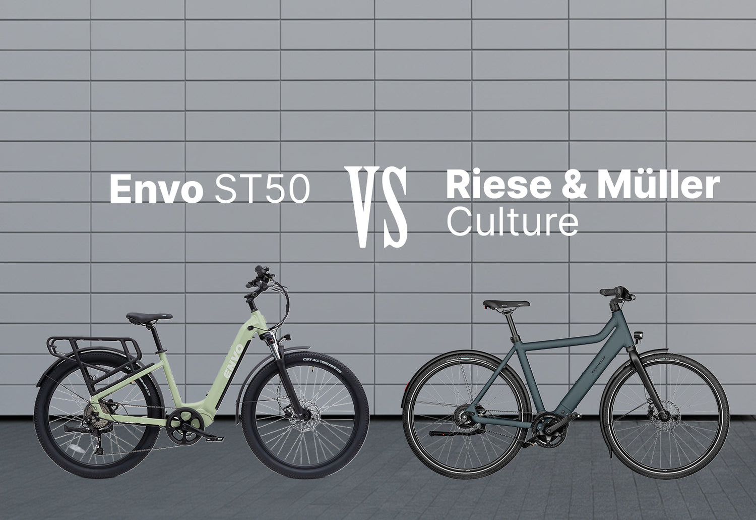 ENVO ST50 vs Riese & Müller Culture