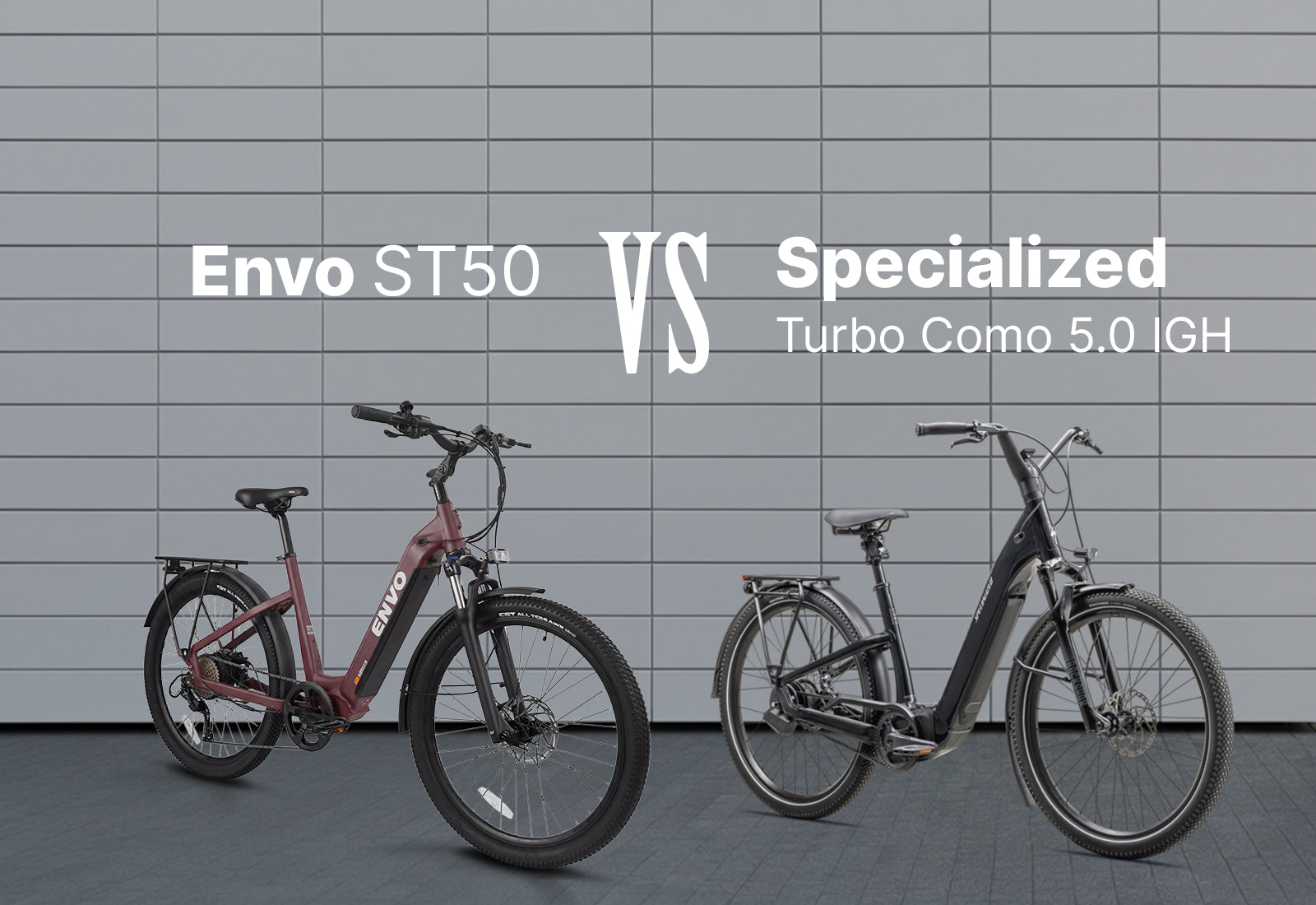 ENVO ST50 vs Specialized Turbo Como 5.0 IGH