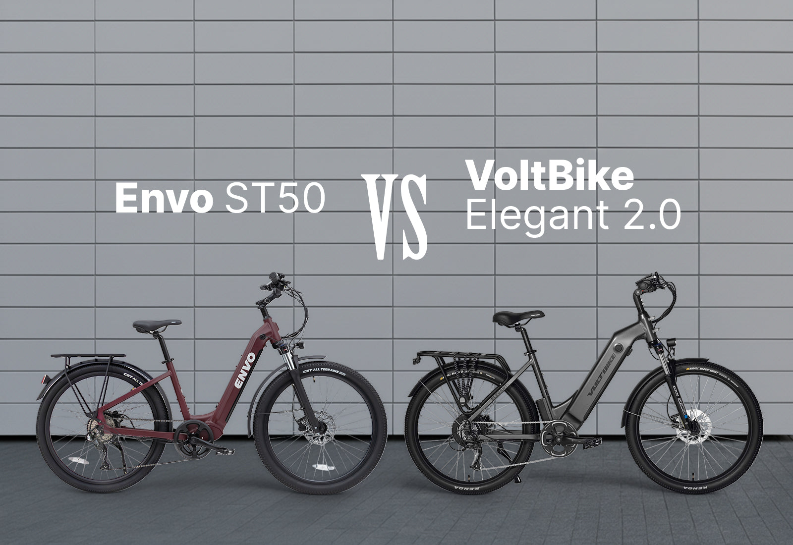 ENVO ST50 vs VoltBike Elegant 2.0