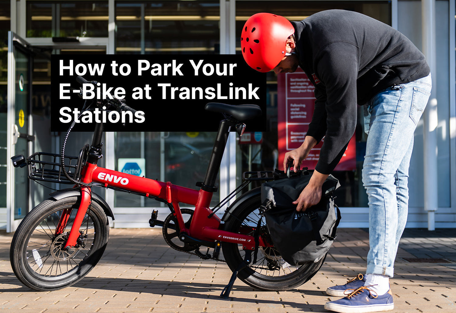 How to Park Your E-Bike at TransLink Stations