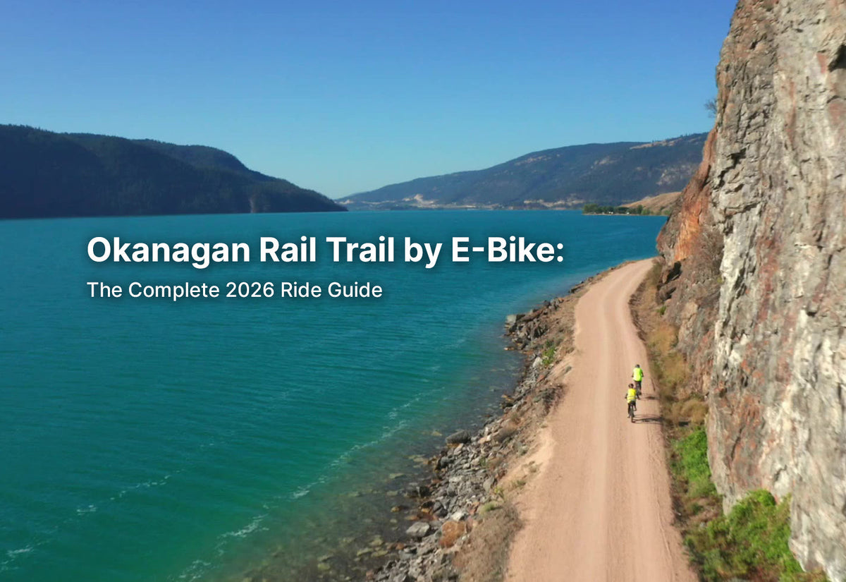 Bike Path Railing Okanagan Rail Trail by E-Bike: The Complete 2026 Ride Guide
