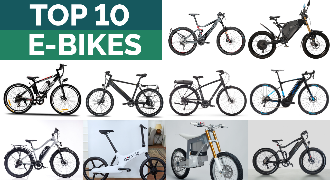 Best 10 E-Bikes To Look For In 2019