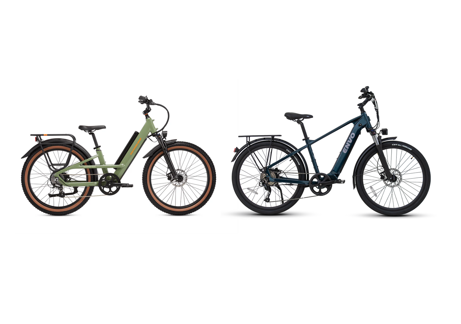 Radster Trail vs. ENVO D50: Best Ebikes in 2024