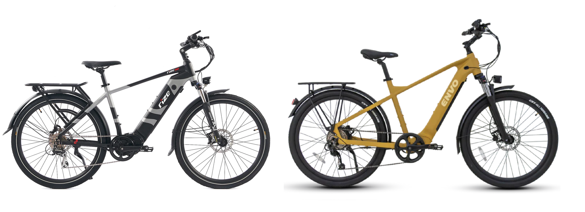 Rize MD vs. ENVO D50: A Detailed Comparison for Urban and Adventure Cyclists