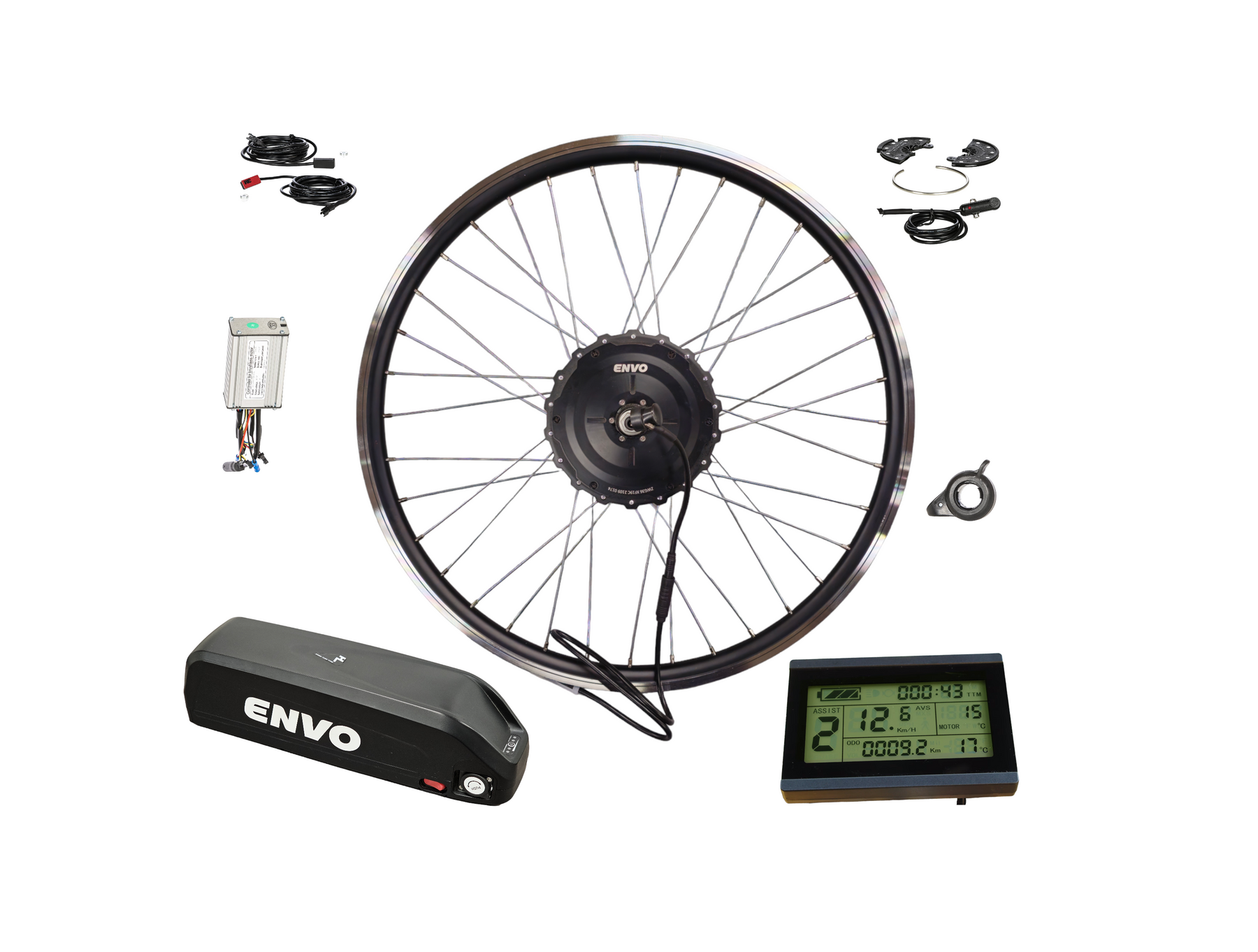 Kit de conversion complet S50 500W Super couple 100Nm