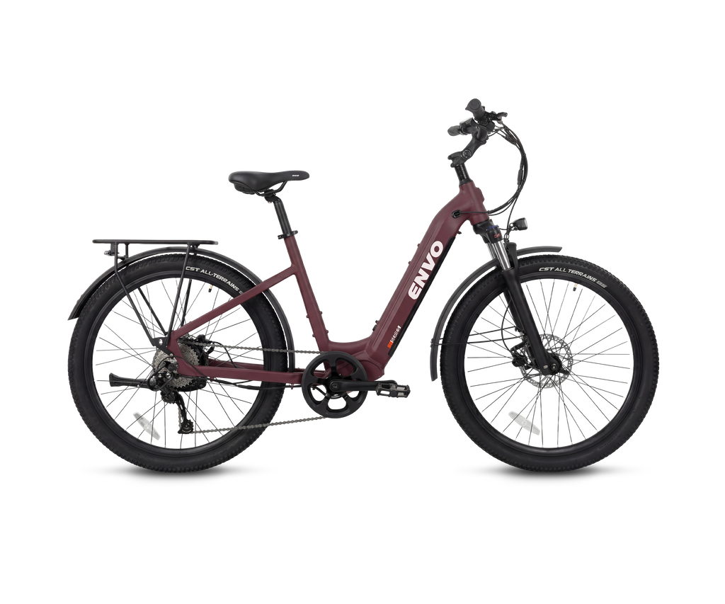 ENVO ST50 step-through electric bike — Canada's top-rated commuter e-bike