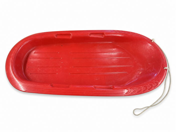 Red Moulded Utility Sled