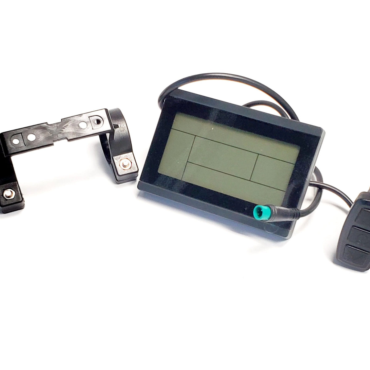 Ordinateur De Vélo KT à écran LCD Horizontal LCD3U, Avec Kit Et Capteur