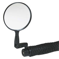 Mirror - EVO, Canadian Arm, Black,Mount: Bar End