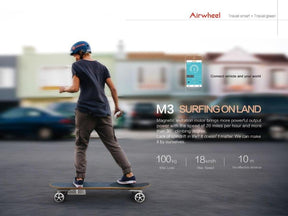 Airwheel M3 162WH Electric Skateboard (White)