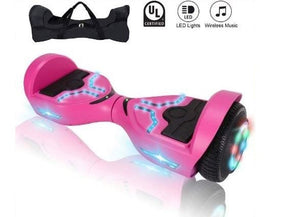 Smartboard R8 - 6.5" Cool Hoverboard with LED Wheel, LED Top, Bluetooth, Free Bag