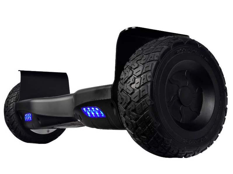 Smartboard G1 - Hoverboard Pro Off-Road 8.5" avec roue tout-terrain, Bluetooth - Noir
