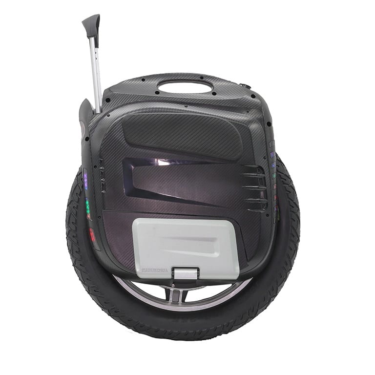 Electric unicycle from the side