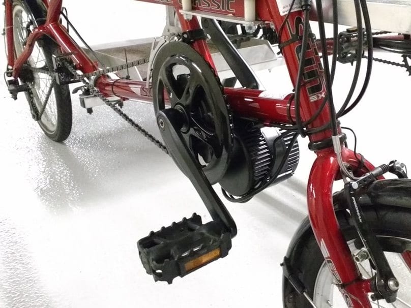 Mid-drive motor and controller 500W