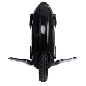 Electric unicycle from front