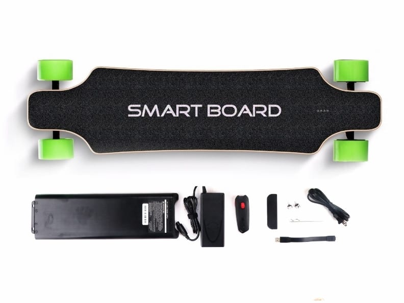 Smartboard 4 Plus Longboard / Skateboard électrique à double moteur