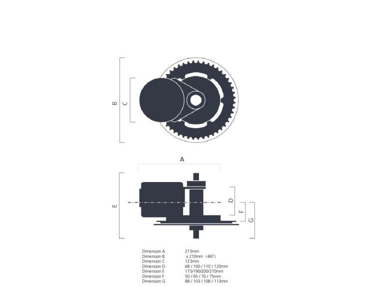 Bafang moteur M300 série CAN 29" Bafang moteur M300 série CAN 29"